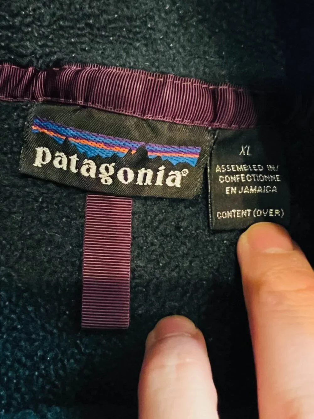 Vintage Patagonia Synchilla X Large Snap-T Pullover Fleece USA Green 90s XL
